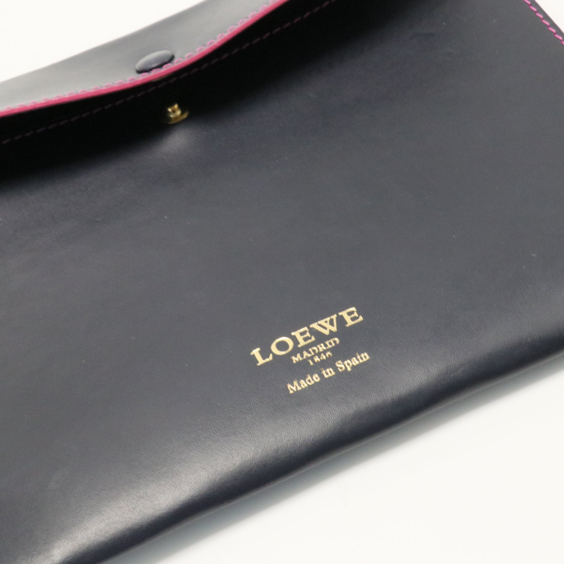 Tote Bag Navy Leather