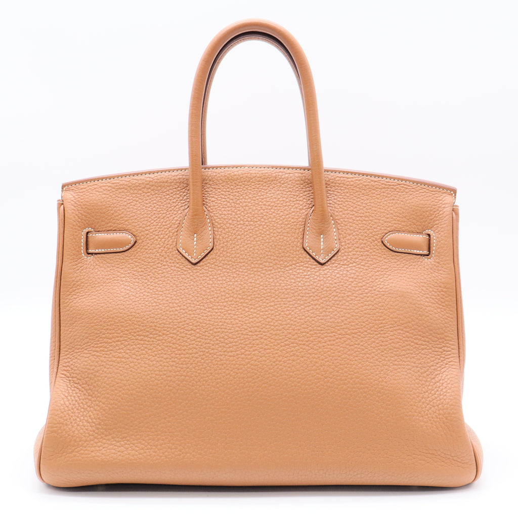 Birkin Handbag with Gold Hardware 35