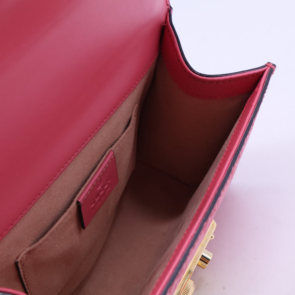 Padlock Shoulder Bag Guccissima Leather Small B20265