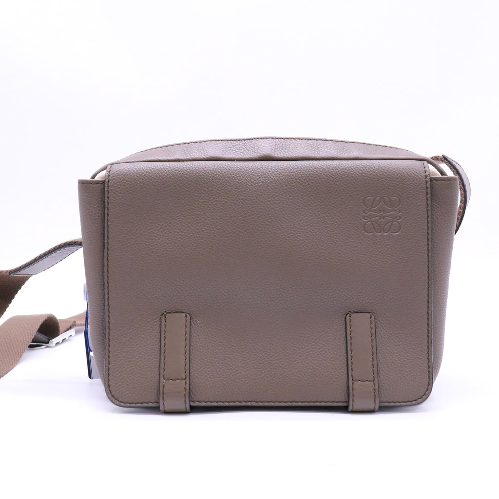 Military Messenger Bag Leather XS Twins LDJ4573