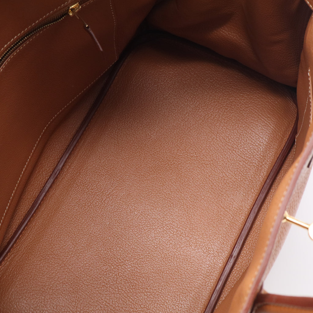 Birkin Handbag with Gold Hardware 35