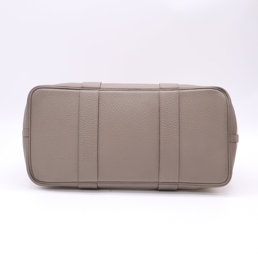 Hermès Garden Party 30 Bag (TPM size) in Toile canvas and Negonda leather trim B23545