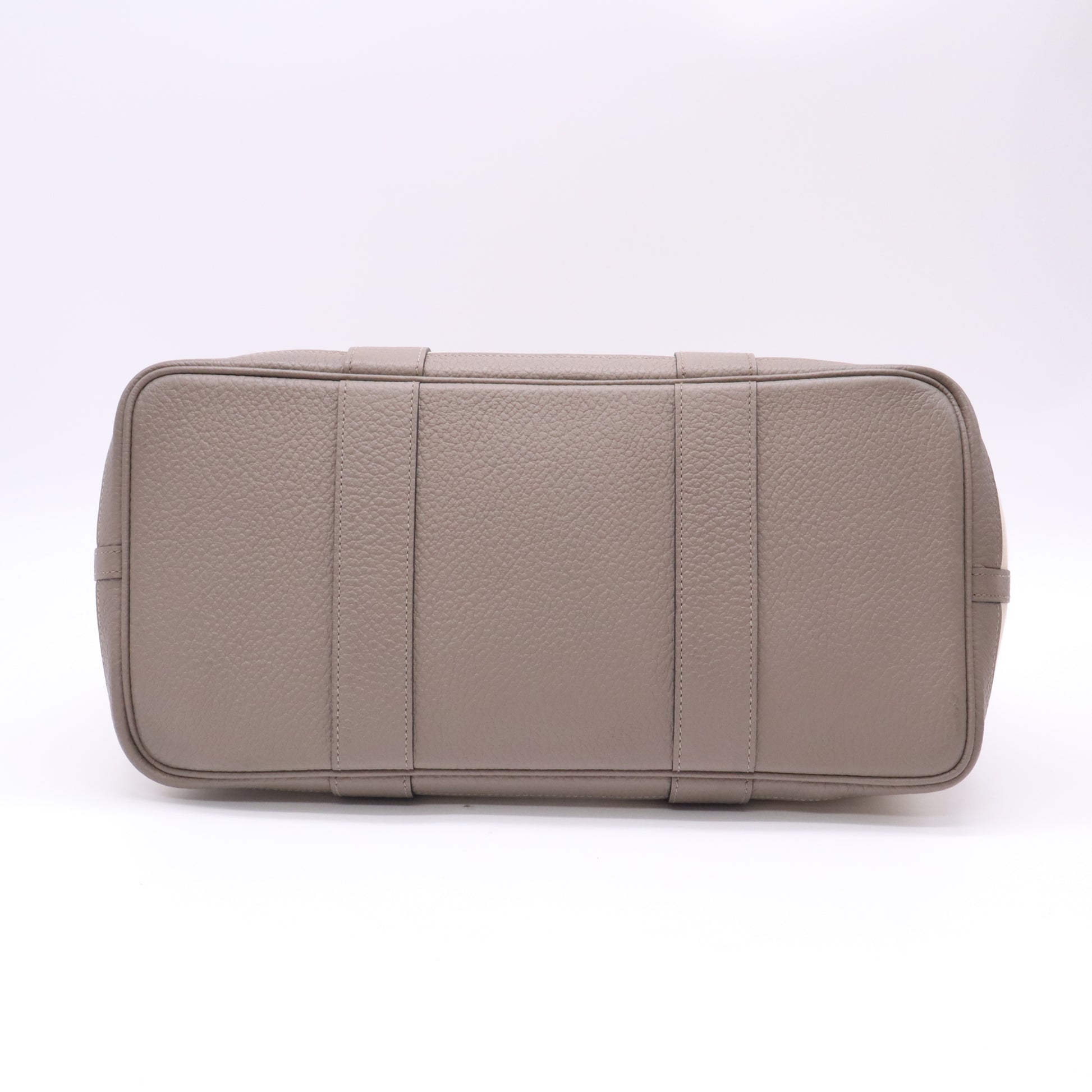 Hermès Garden Party 30 Bag (TPM size) in Toile canvas and Negonda leather trim B23545