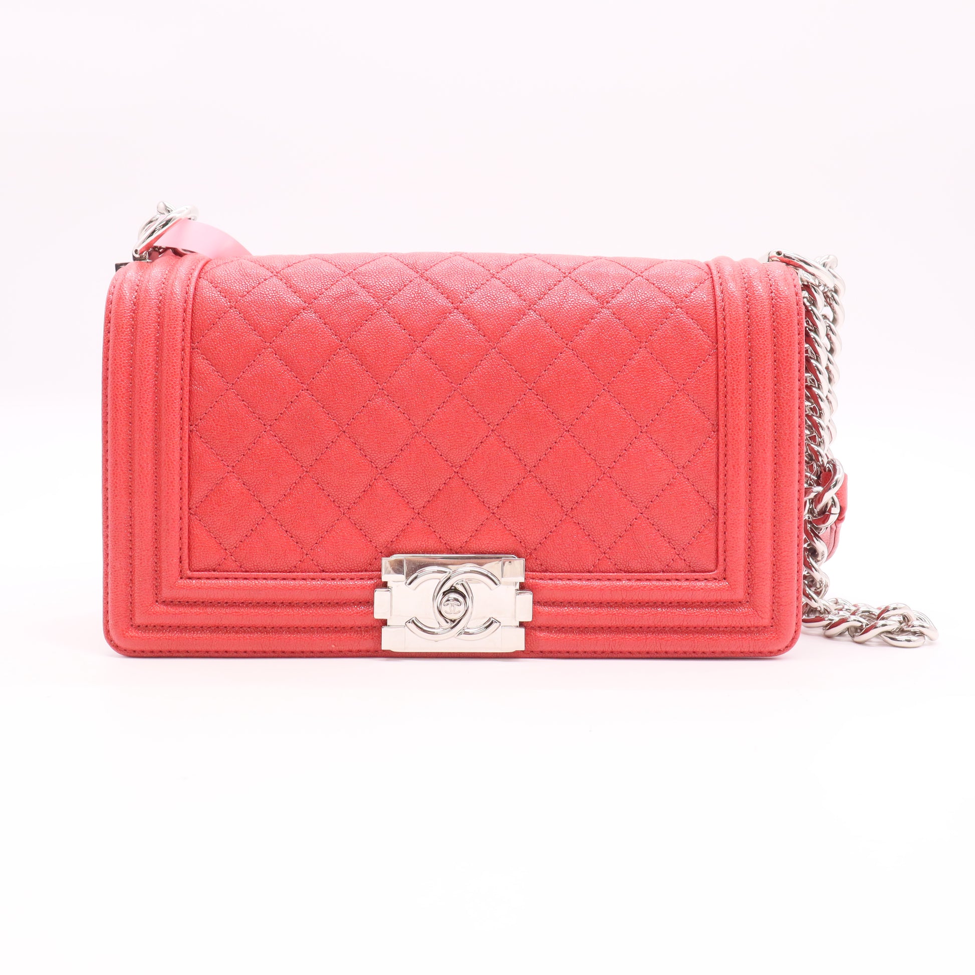 Chanel Bolso Boy de Cuero twins