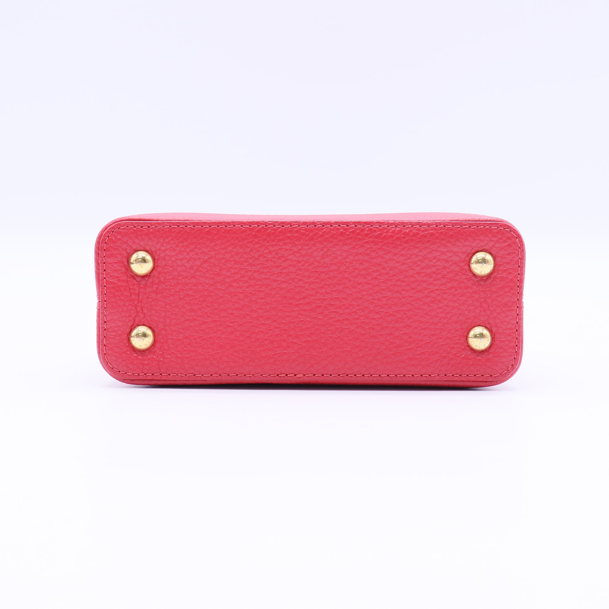 Capucine Bag Leather with Monogram Tuffetage Leather Strap Mini Twins LDJ3731
