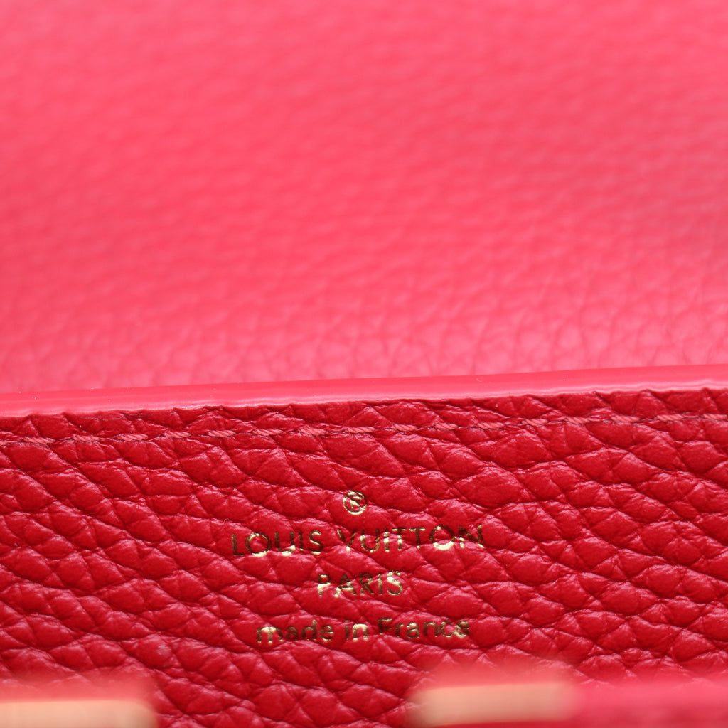 Capucine Bag Leather with Monogram Tuffetage Leather Strap Mini Twins LDJ3731