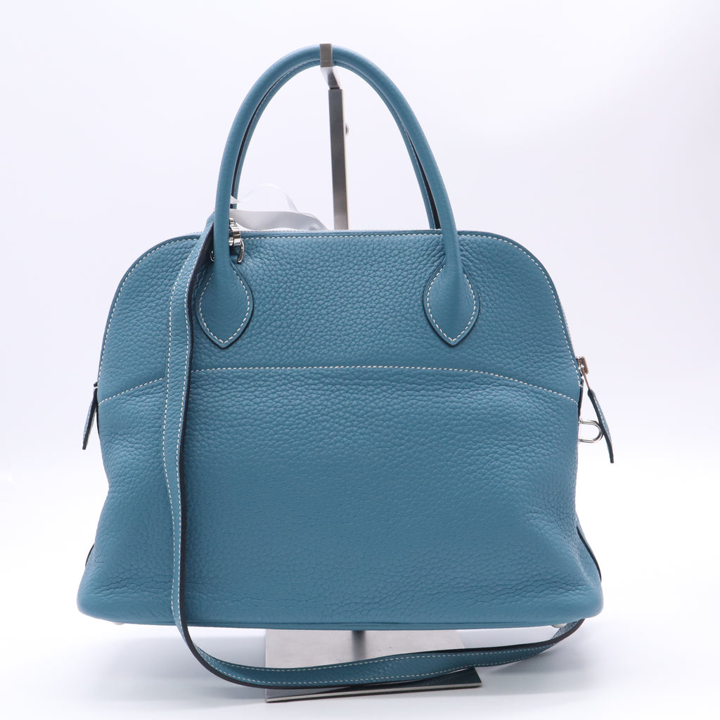 Hermès Bolide 31 bag in Taurillon Clemence leather with palladium hardware B23720