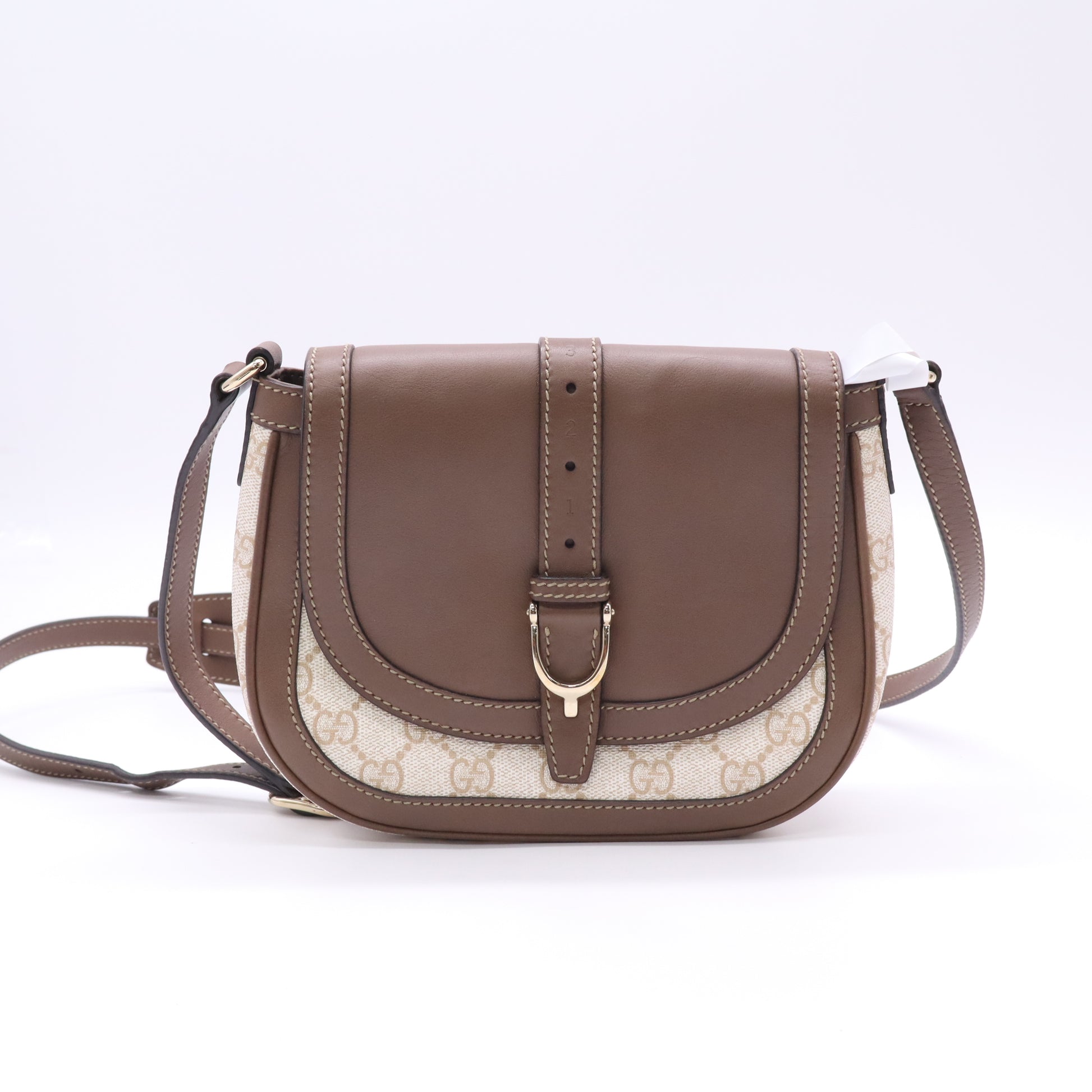 Gucci 'Nice' GG Supreme Canvas Flap Shoulder Bag B23561
