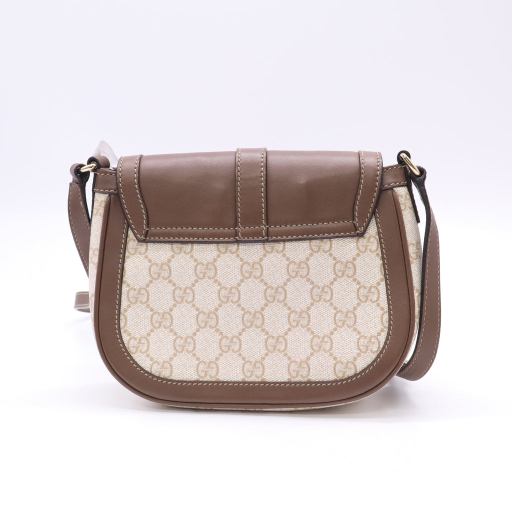 Gucci 'Nice' GG Supreme Canvas Flap Shoulder Bag B23561