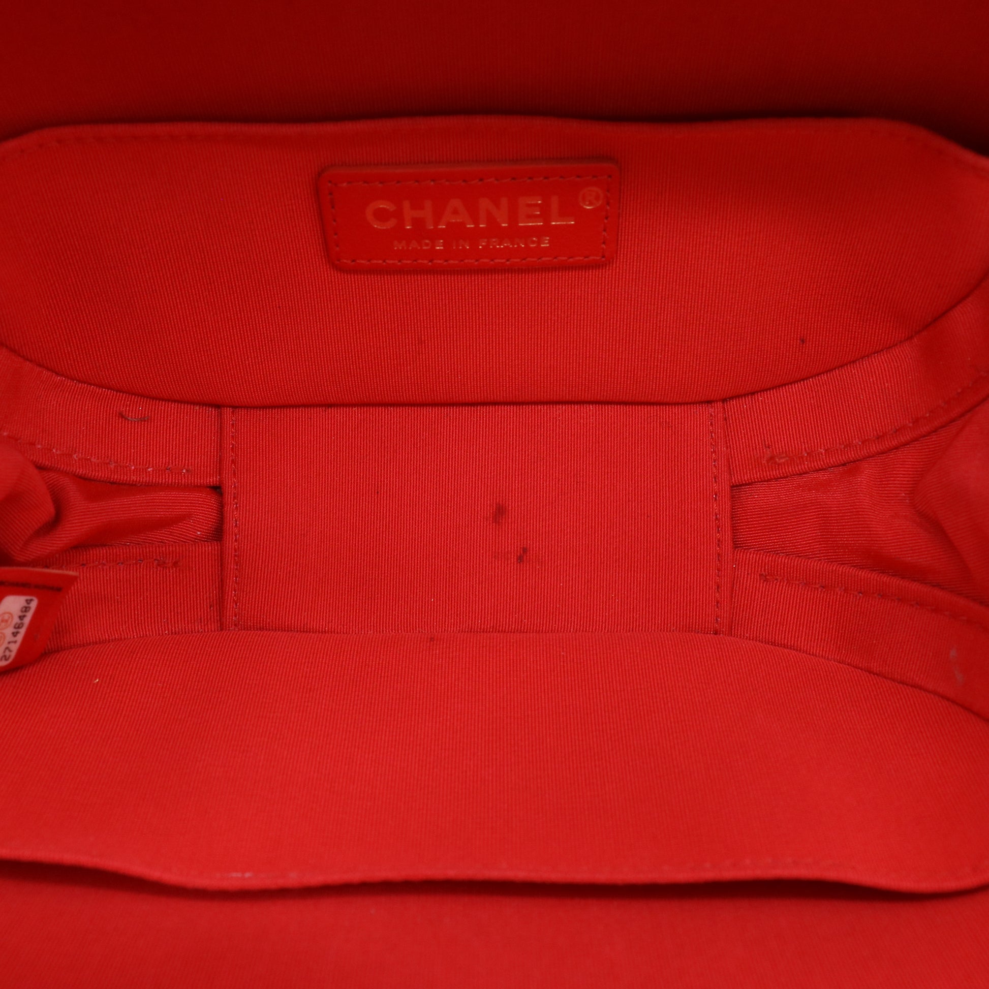 Vanity Case Bag Quilted Crumpled Calfskin Small Twins LDZ603