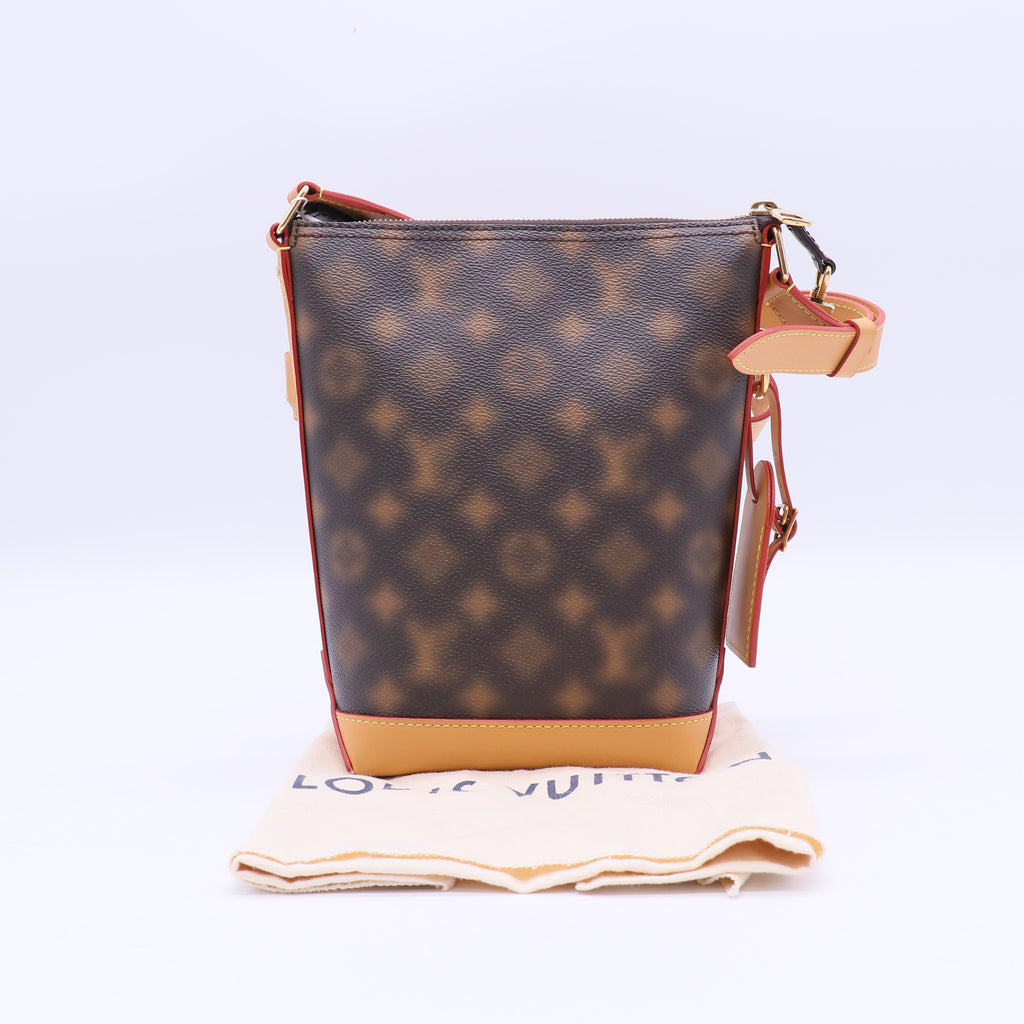 Limited Edition Cruiser Hobo Blurry Monogram Canvas PM Twins LDJ3706