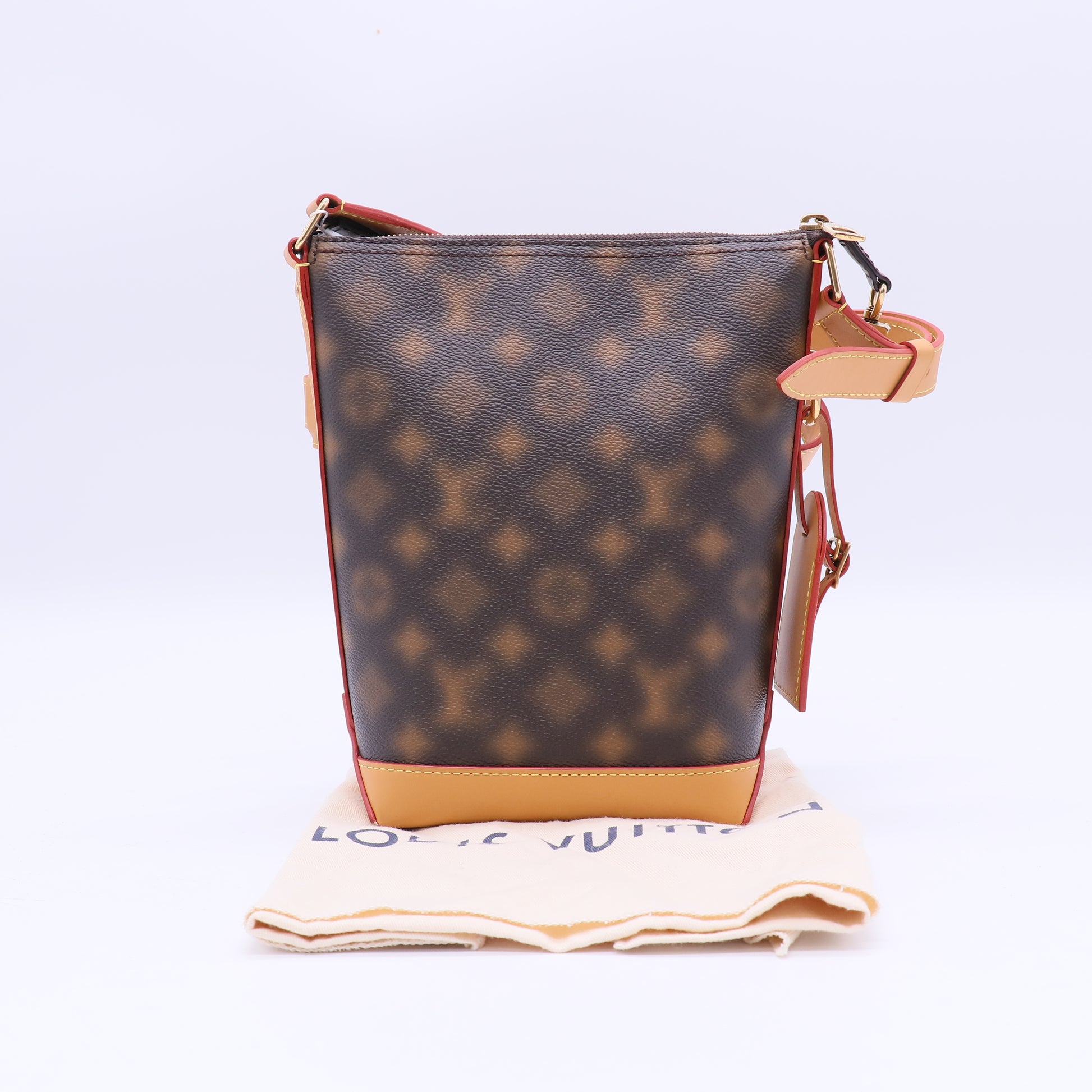 Limited Edition Cruiser Hobo Blurry Monogram Canvas PM Twins LDJ3706