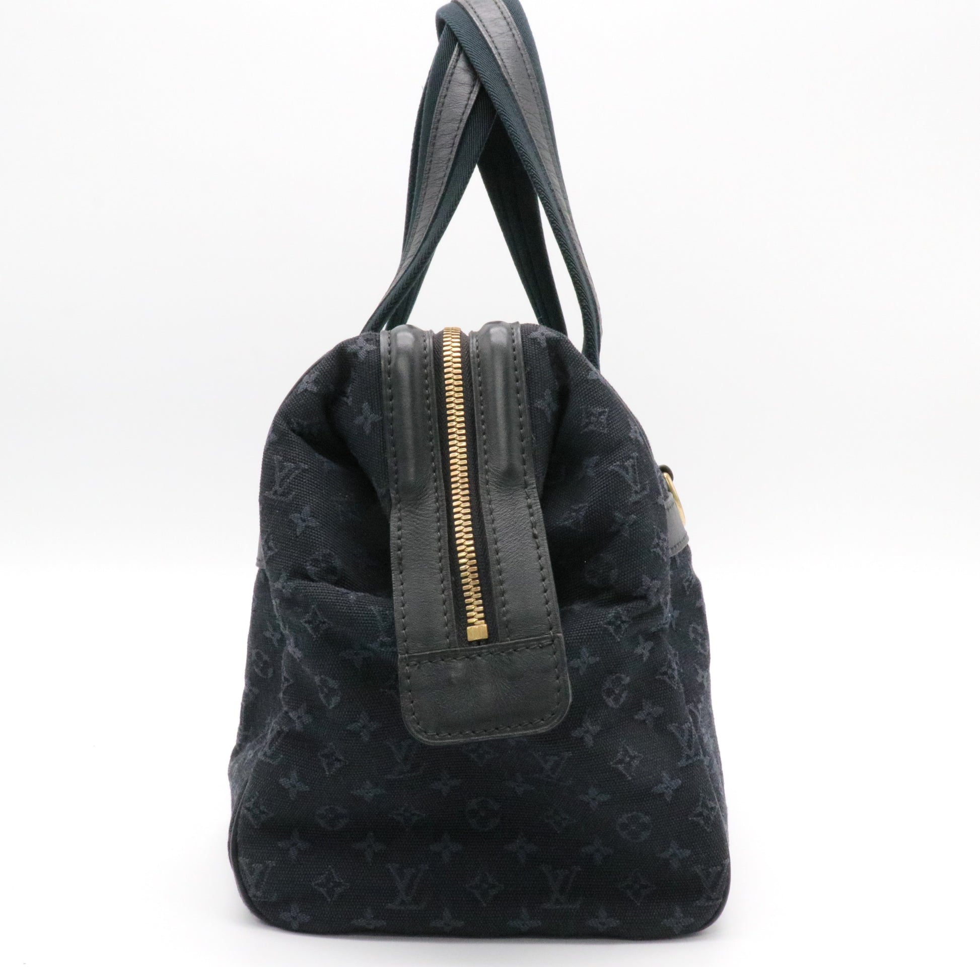 Navy Monogram Mini Lin Josephine GM Boston Speedy twins