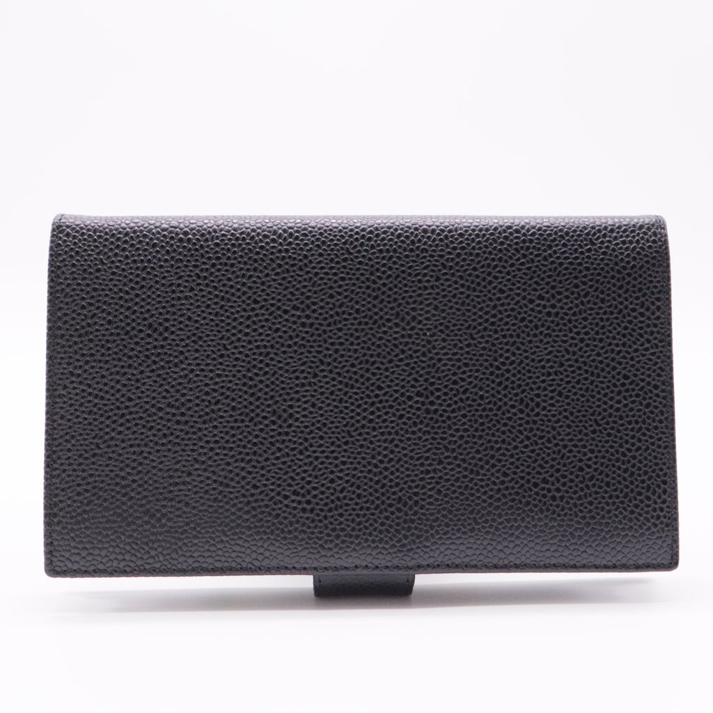Caviar Timeless CC Zipped Pocket Wallet Black