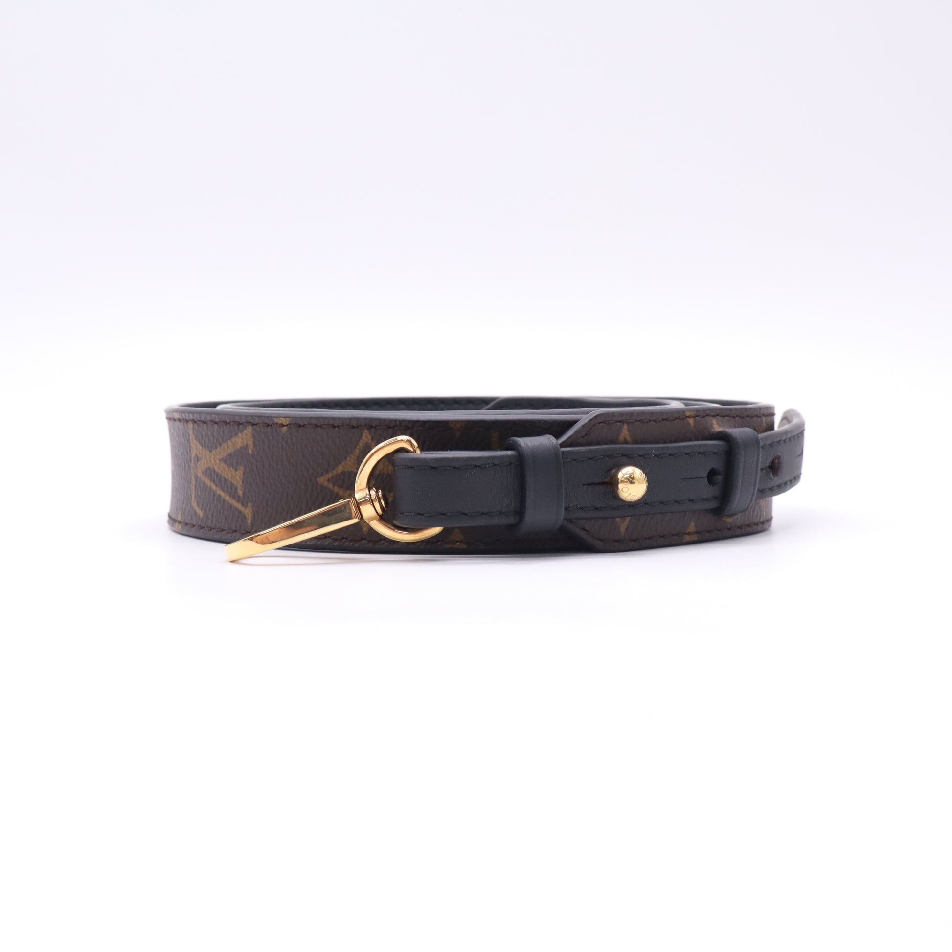 Louis Vuitton Monogram Bandoulière Shoulder Strap XL Black W22738