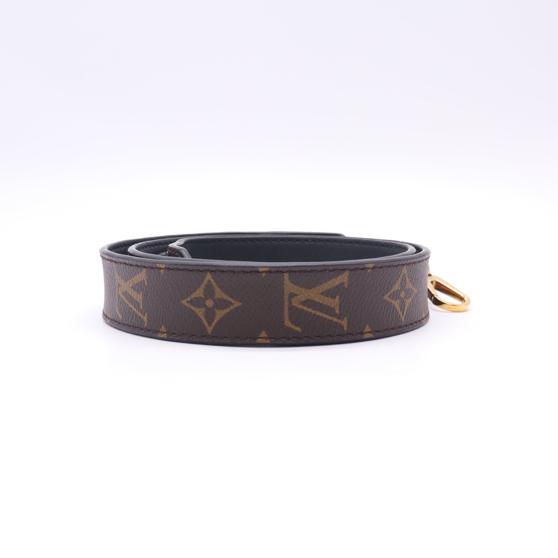 Louis Vuitton Monogram Bandoulière Shoulder Strap XL Black W22738