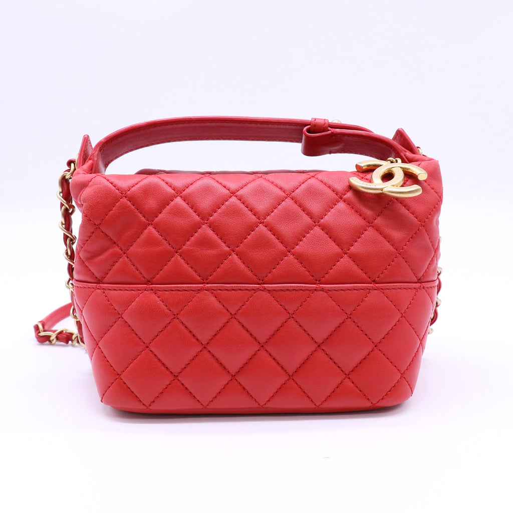Chanel Perfect Meeting Hobo Quilted Lambskin Small twins LDJ4577