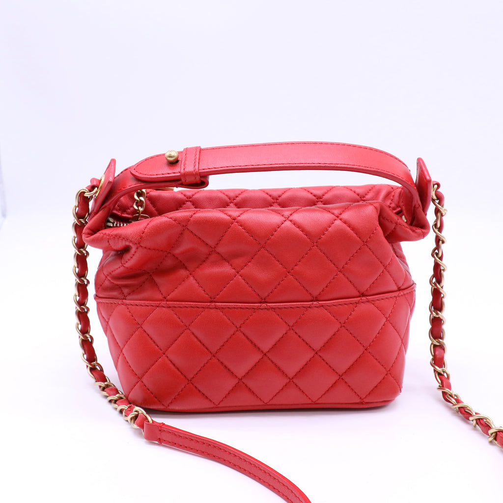 Chanel Perfect Meeting Hobo Quilted Lambskin Small twins LDJ4577
