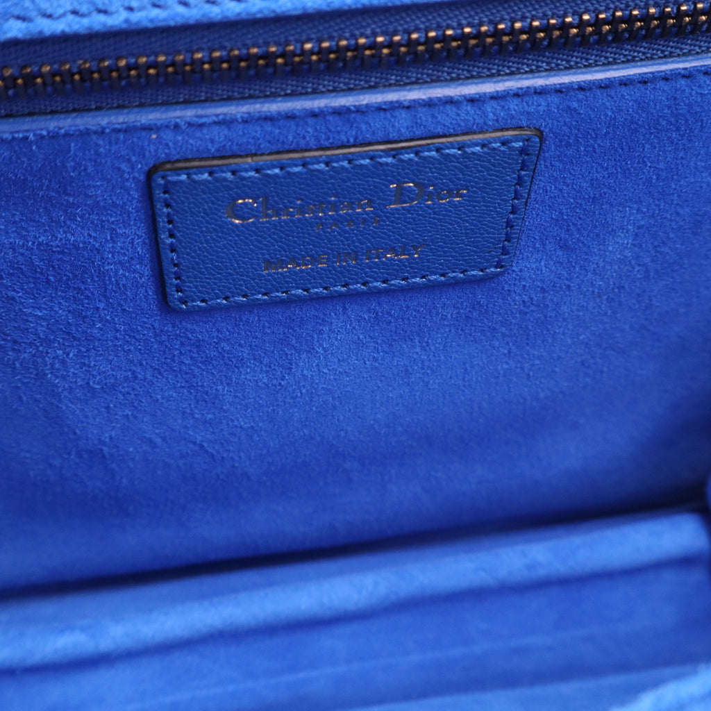 Dioraddict Flap Bag Cannage Quilt Lambskin Medium Twins