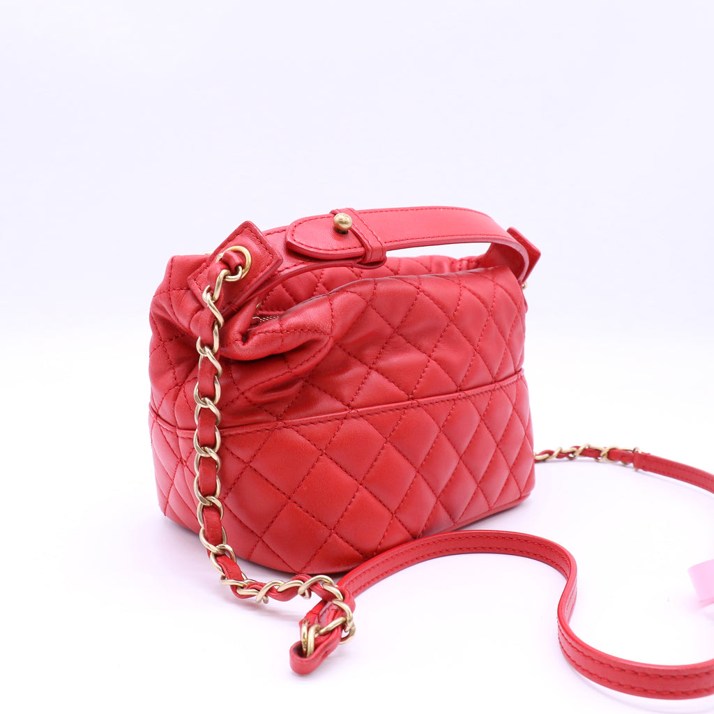 Chanel Perfect Meeting Hobo Quilted Lambskin Small twins LDJ4577