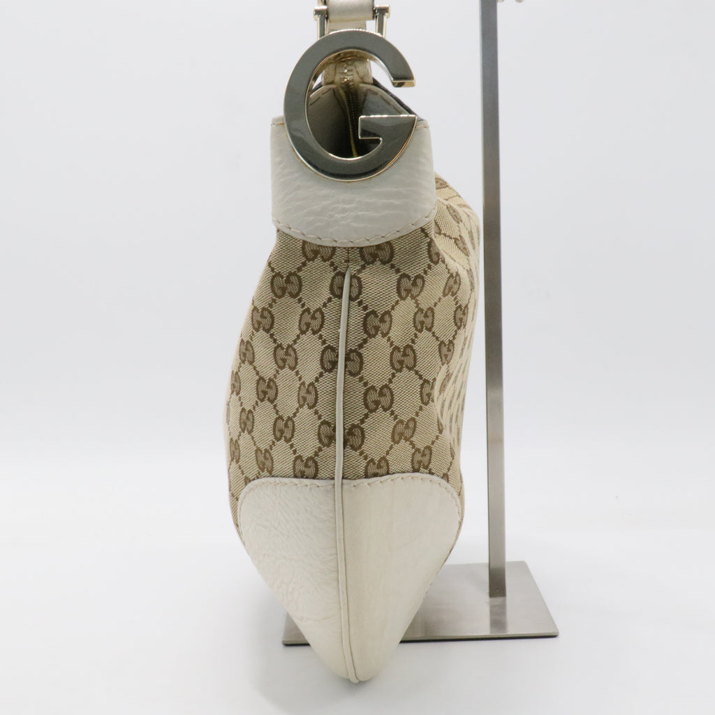 Charlotte Zip Hobo GG Canvas Medium