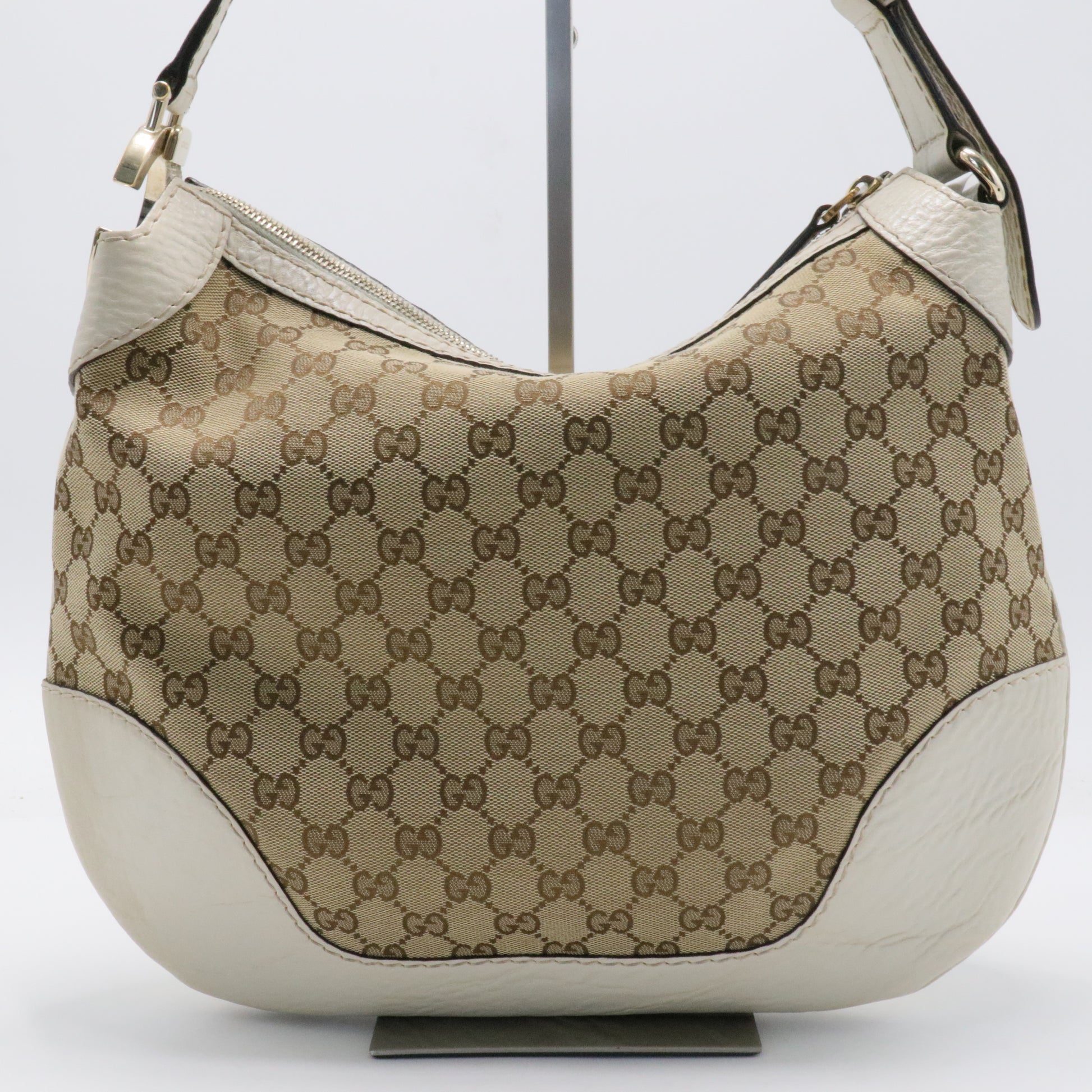 Charlotte Zip Hobo GG Canvas Medium