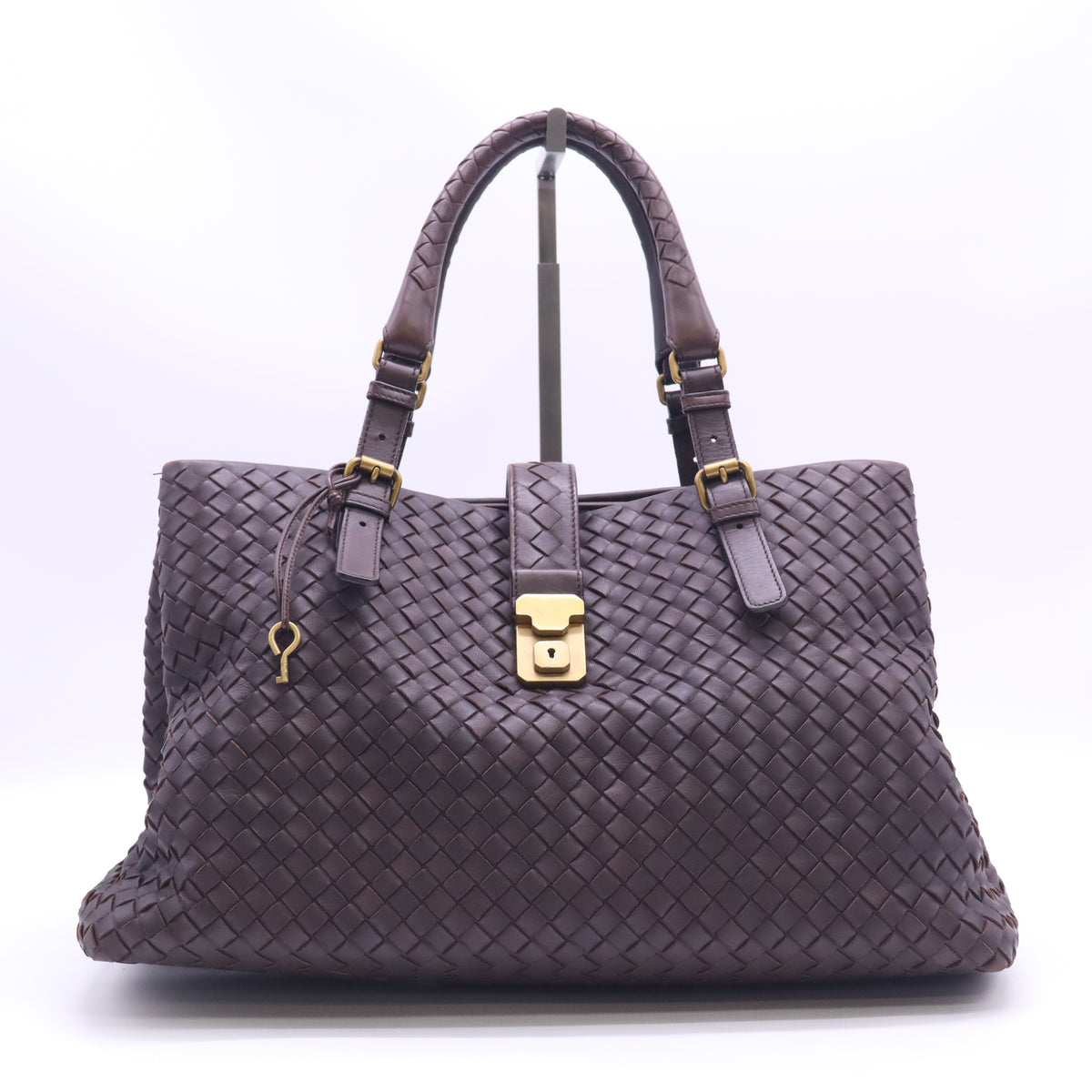 Bottega Veneta Intrecciato Nappa Leather Roma Tote Bag Twins B24325