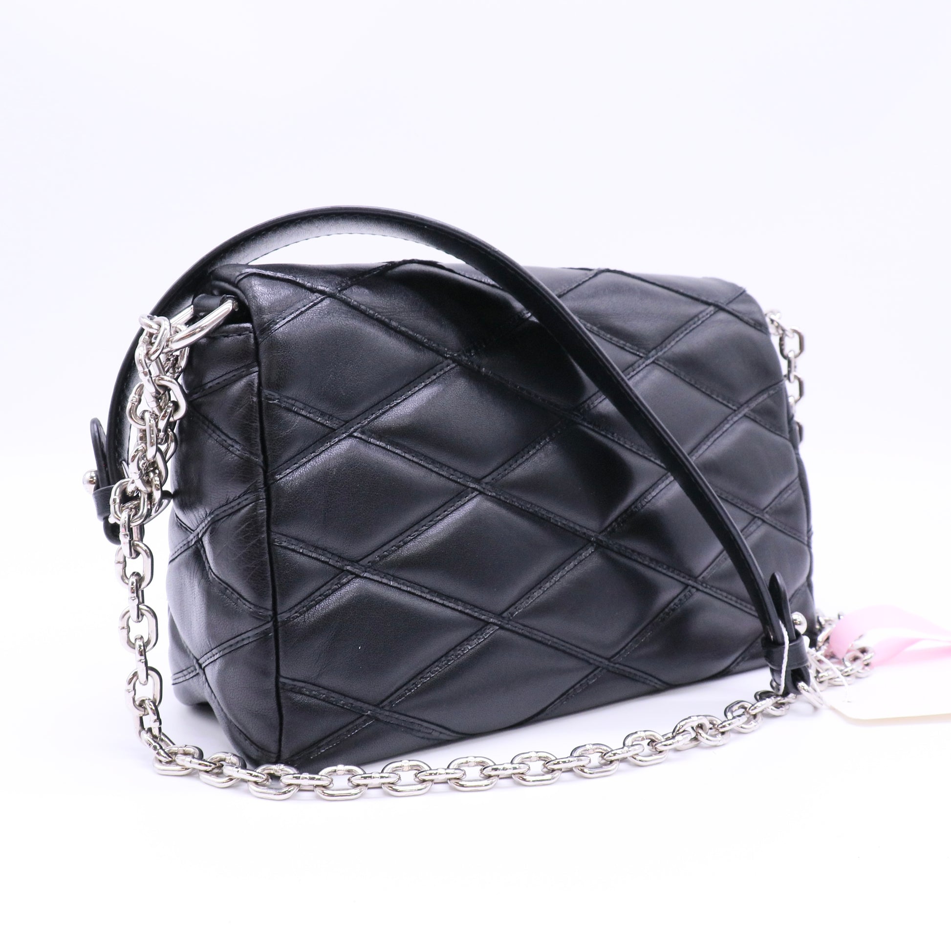 GO-14 Handbag Malletage Leather MM Twins LDJ4594