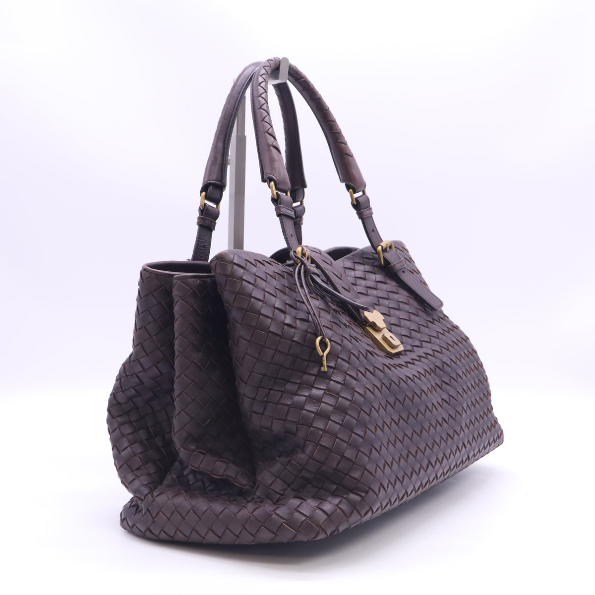 Bottega Veneta Intrecciato Nappa Leather Roma Tote Bag Twins B24325