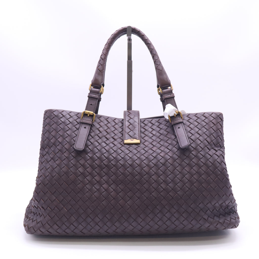 Bottega Veneta Intrecciato Nappa Leather Roma Tote Bag Twins B24325