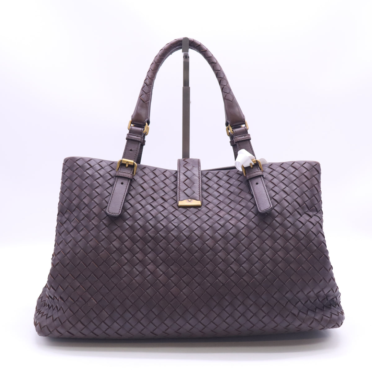 Bottega Veneta Intrecciato Nappa Leather Roma Tote Bag Twins B24325