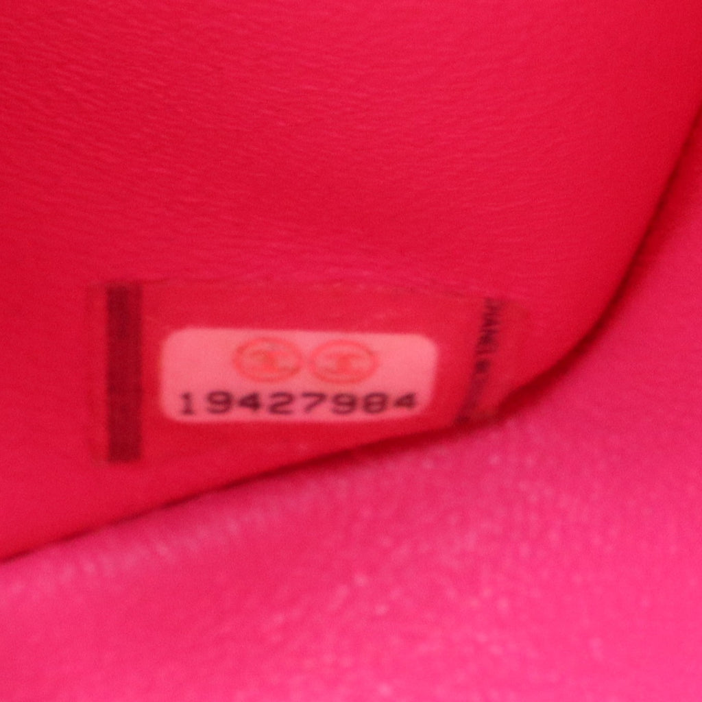 Pink Quilted Leather Jumbo Classic Double Flap Bag