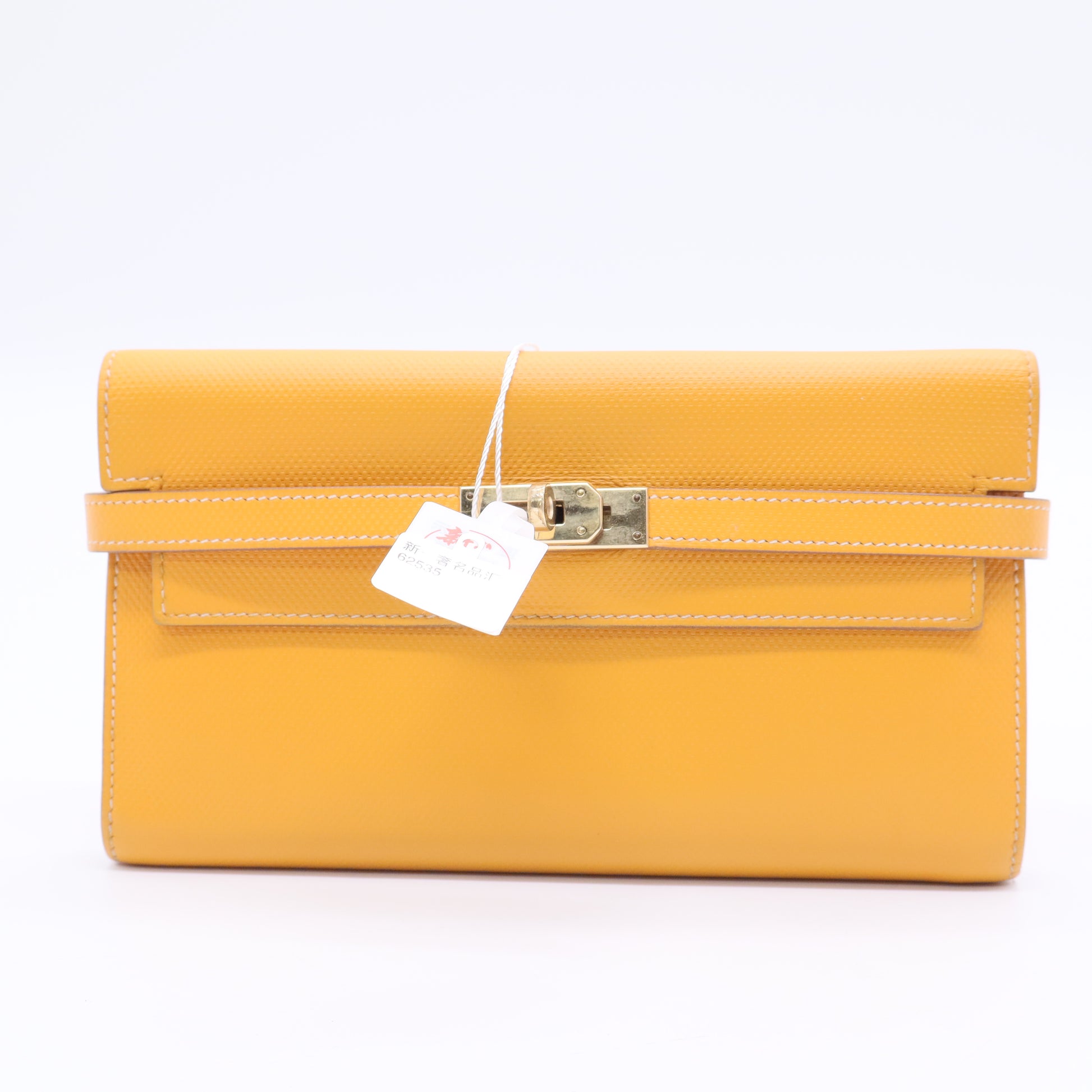 Hermes Kelly Long To Go Epsom leather Gold hardware Twins LDJ3215