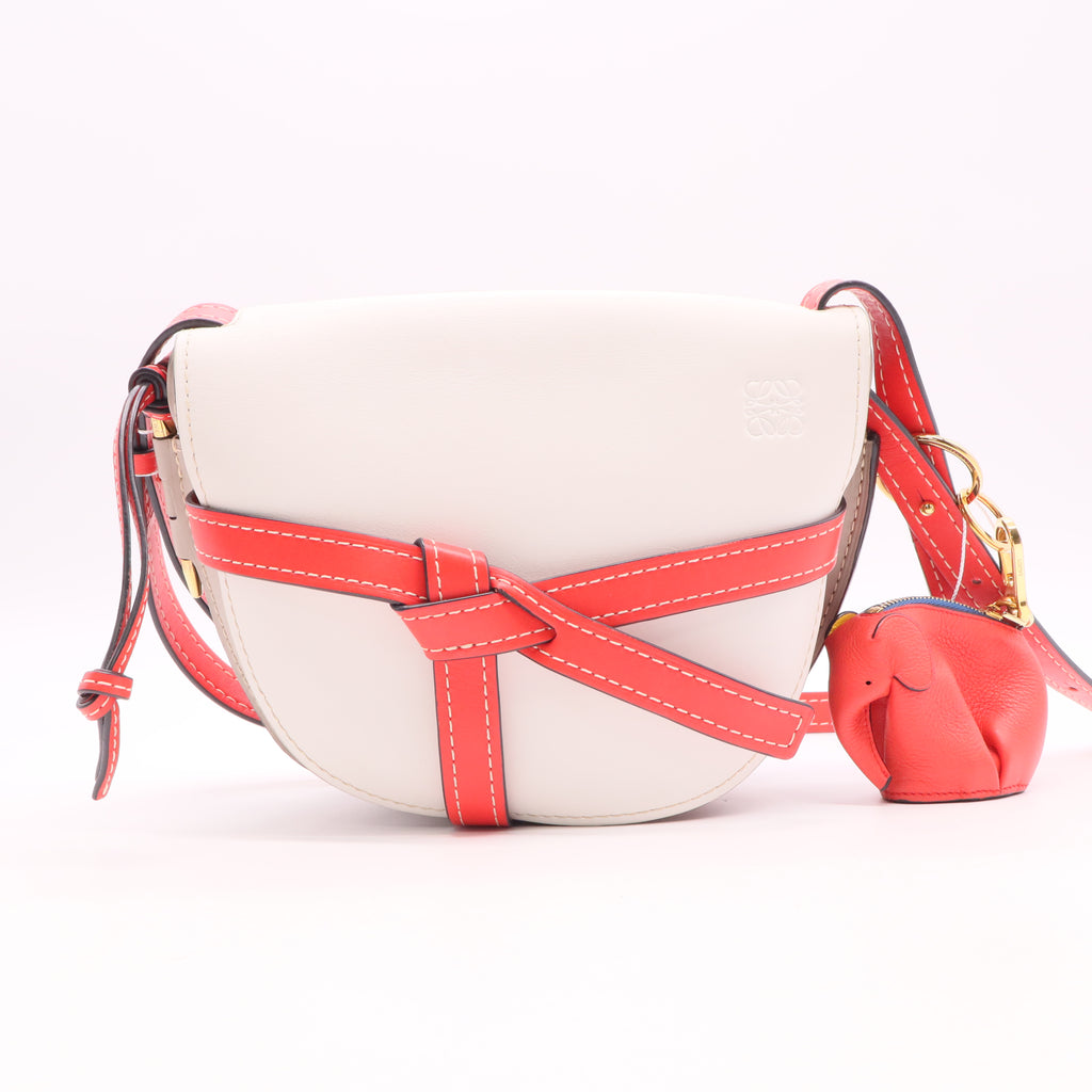 Gate Shoulder Bag Leather Mini Twins