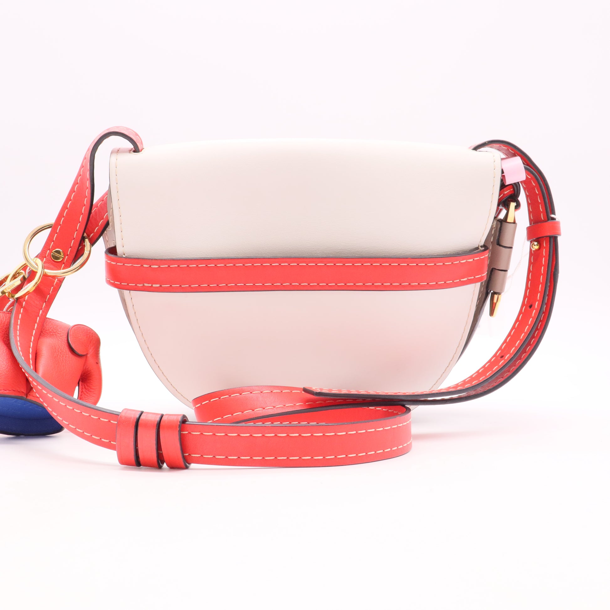 Gate Shoulder Bag Leather Mini Twins