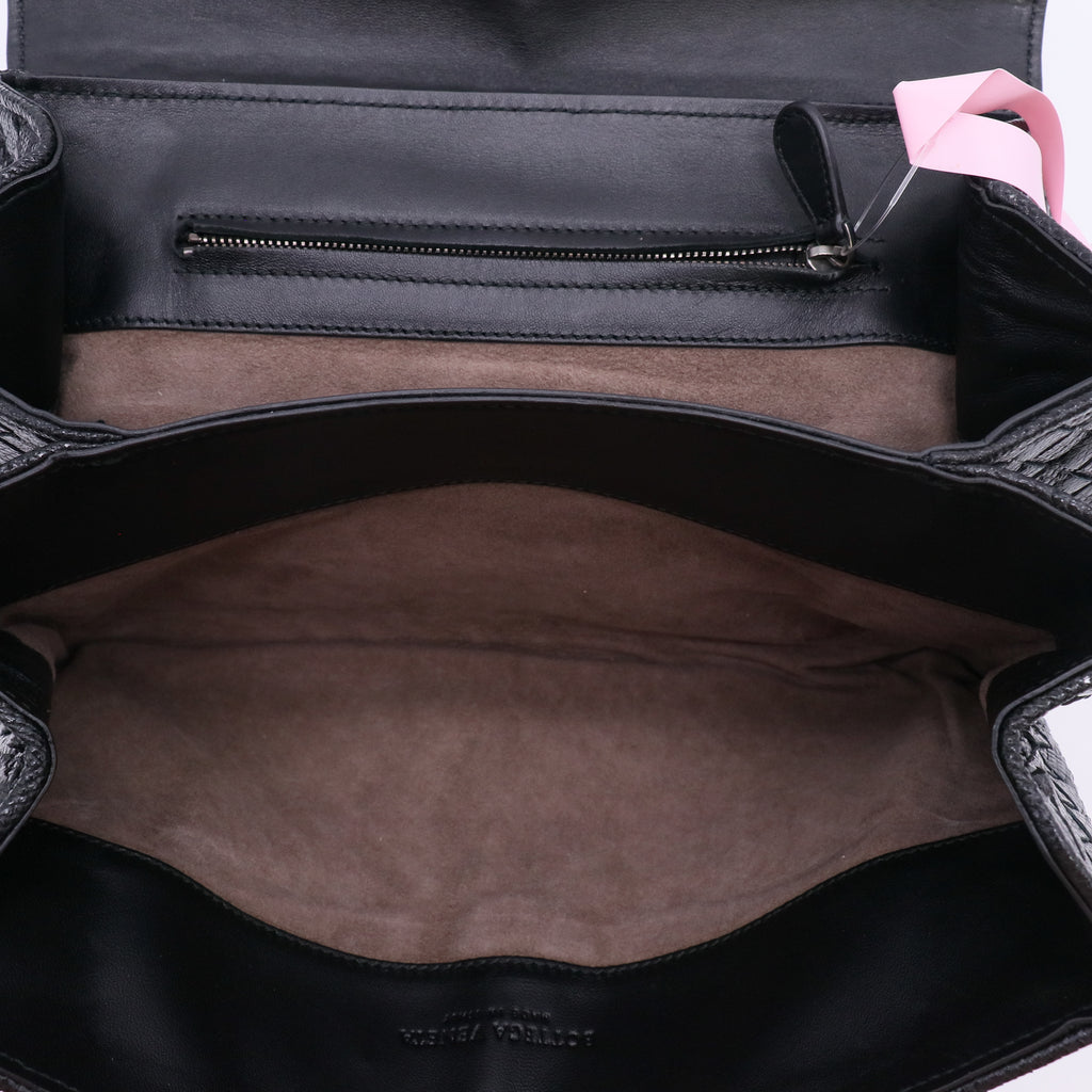 Bottega Veneta Intrecciato Nappa Leather Flap Turn-Lock Crossbody Bag Twins LDJ5210