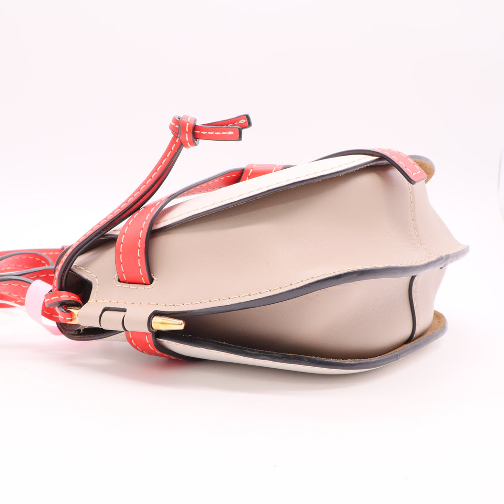 Gate Shoulder Bag Leather Mini Twins
