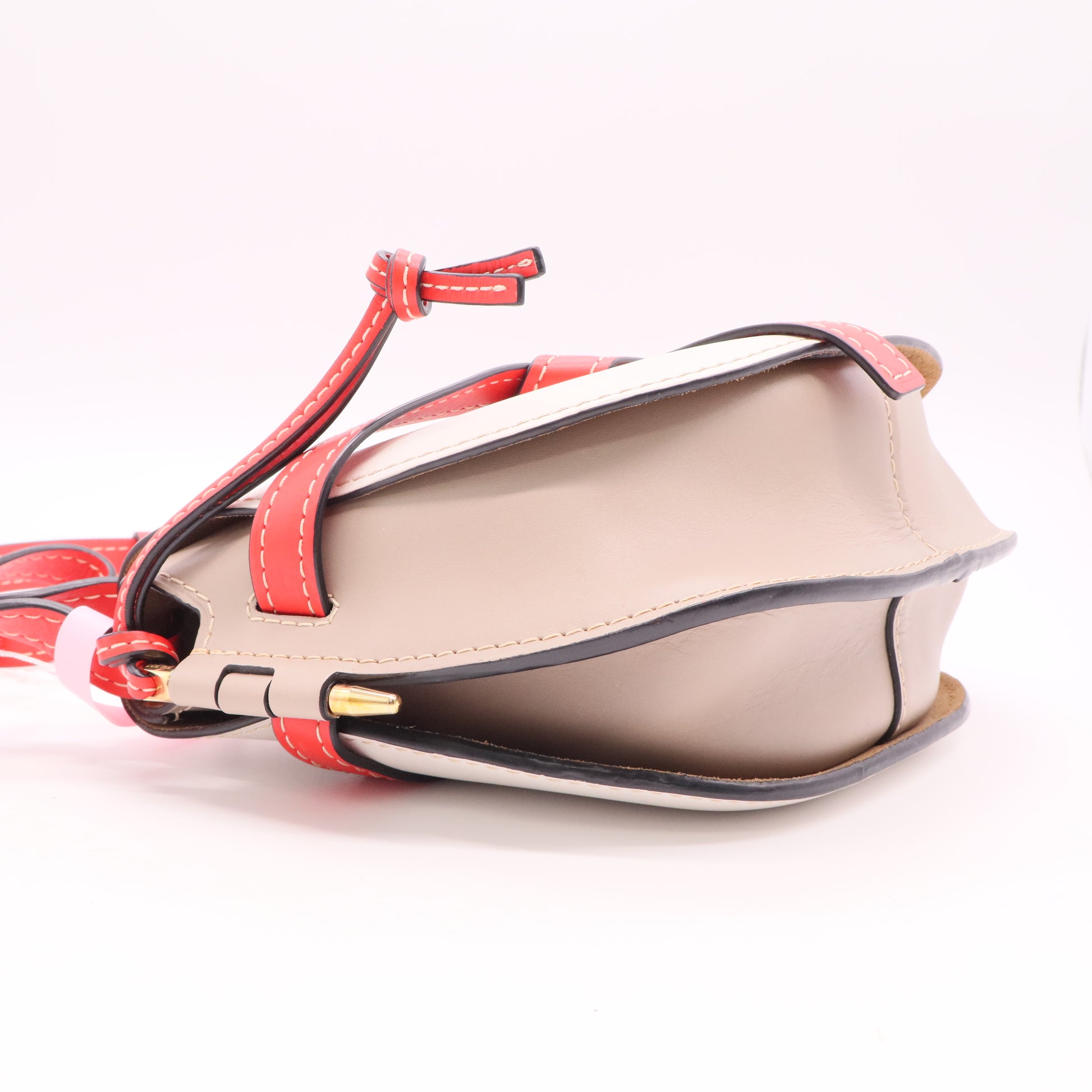 Gate Shoulder Bag Leather Mini Twins