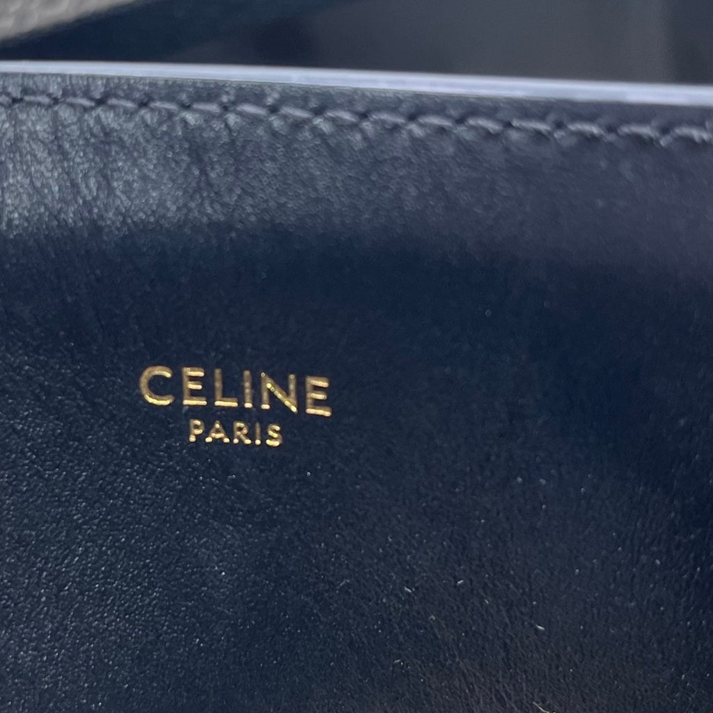 Vertical Cabas Tote Embroidered Canvas with Leather Small twins