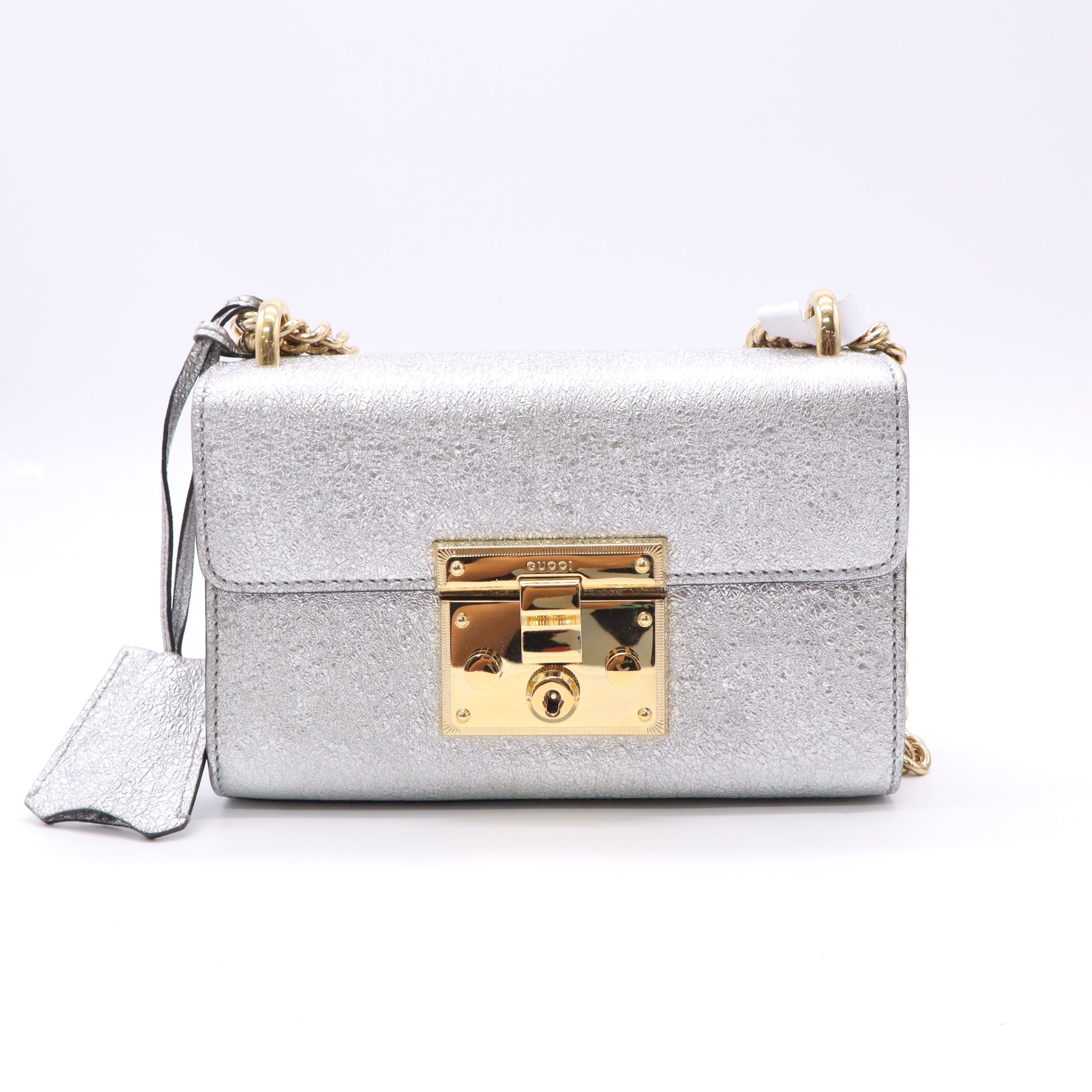 Gucci Small Galassia Padlock Shoulder Bag B23376