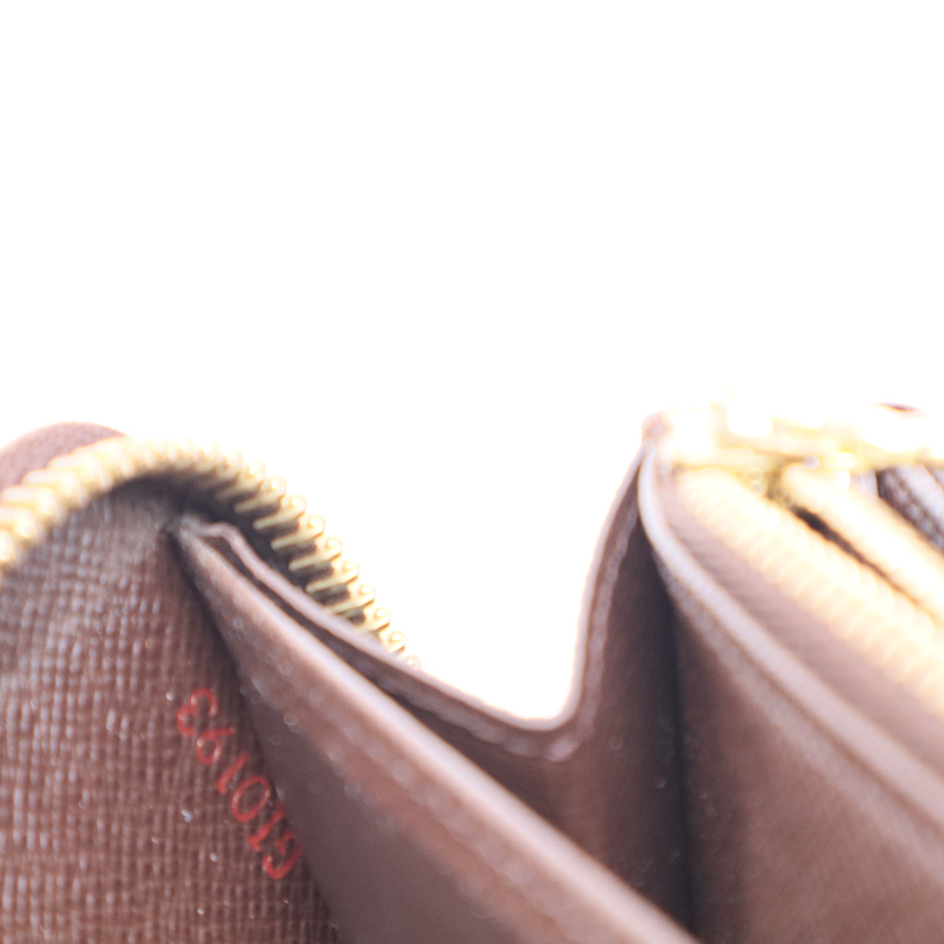 Louis Vuitton Damier Ebene Zippy Wallet Twins LDJ3209