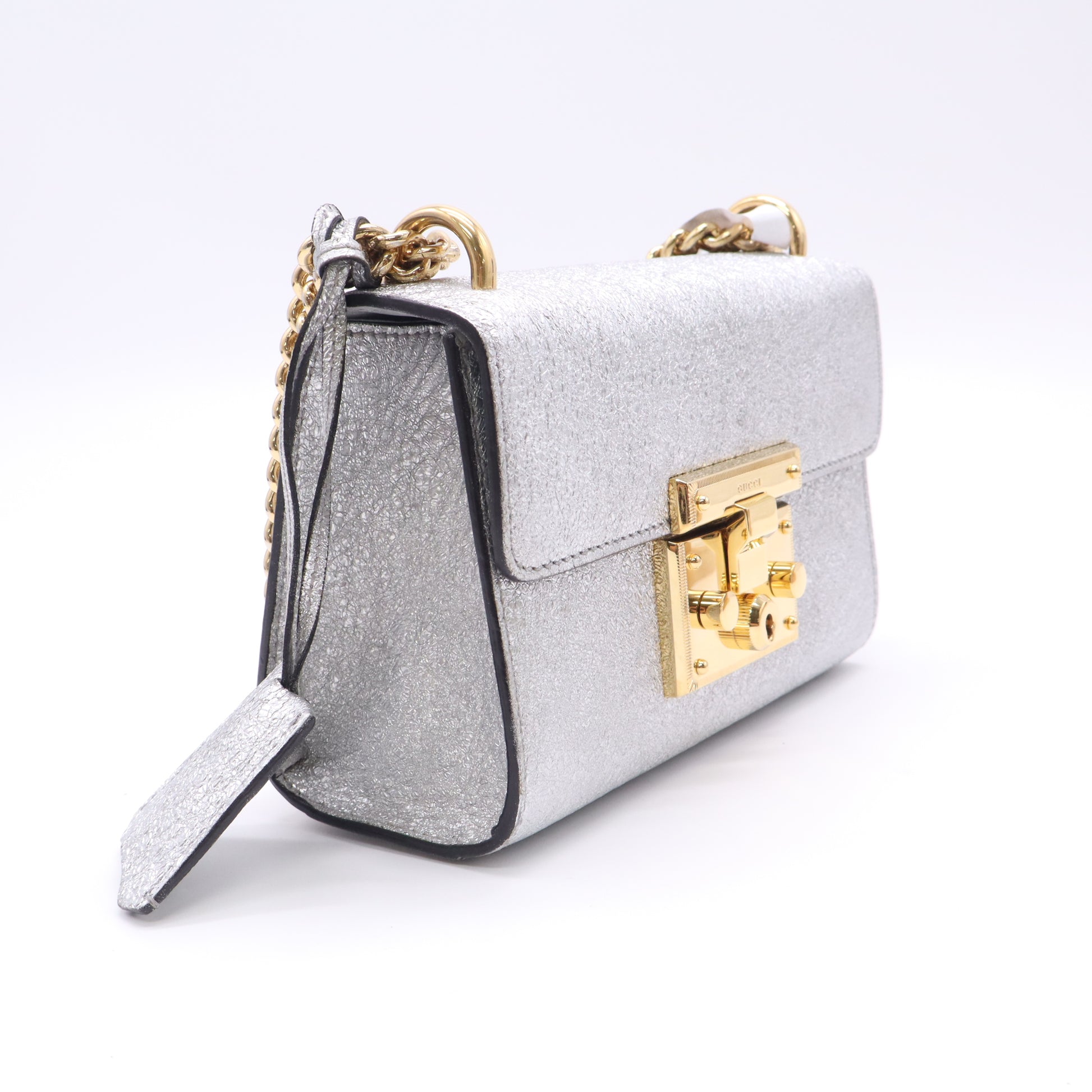Gucci Small Galassia Padlock Shoulder Bag B23376
