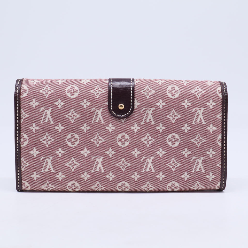 Sepia Monogram Idylle Canvas Sarah Wallet W20487