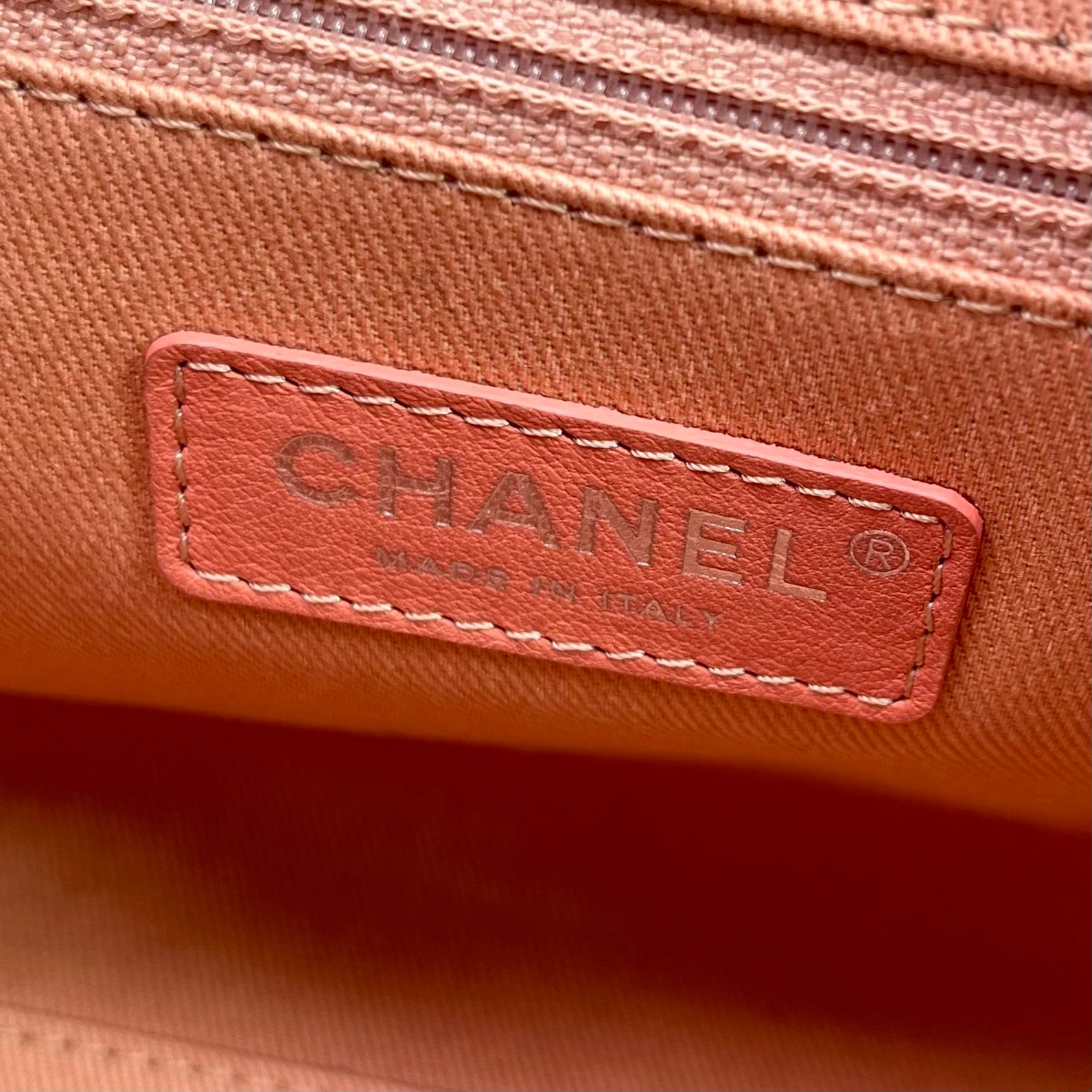 Canvas Deauville Bowling Bag Pink twins