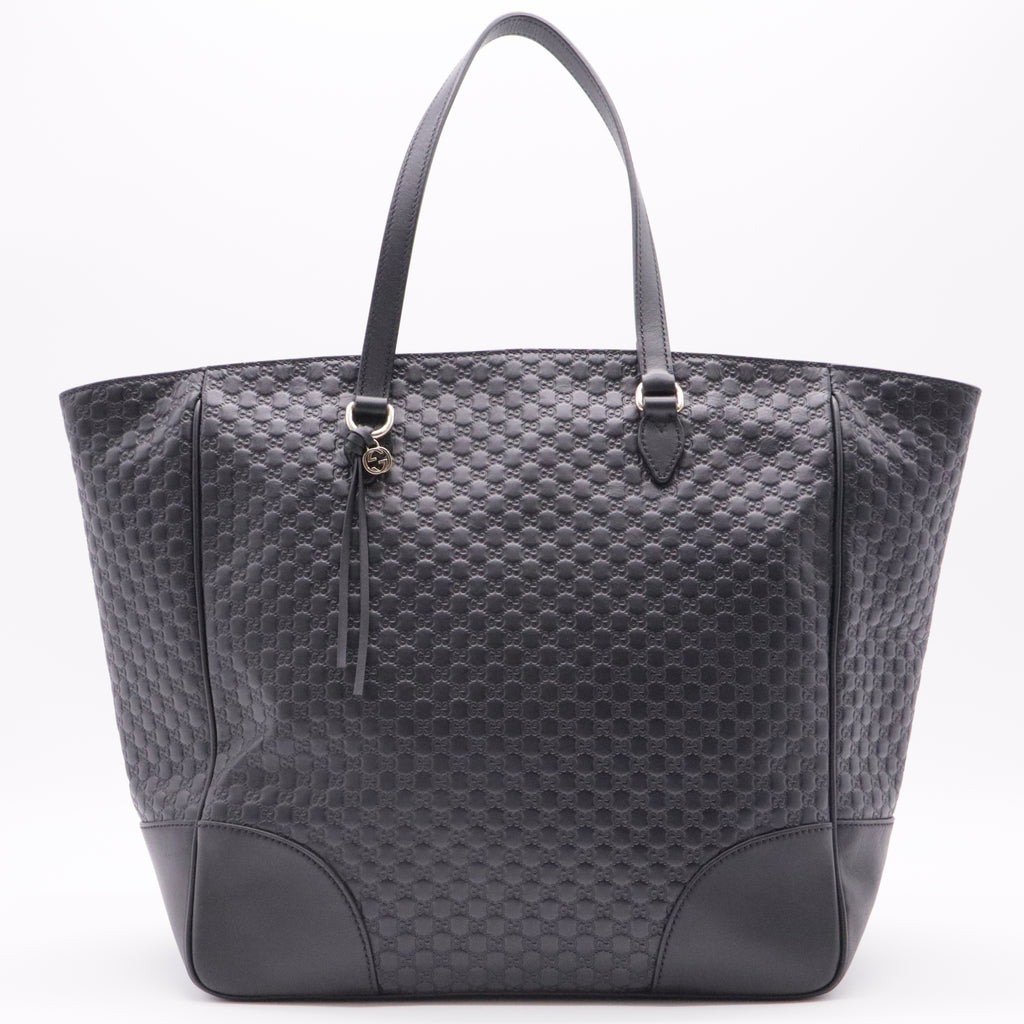 Microguccissima Small Bree Tote Black