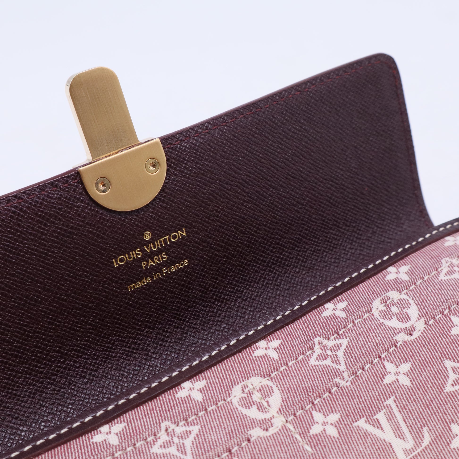 Sepia Monogram Idylle Canvas Sarah Wallet W20487