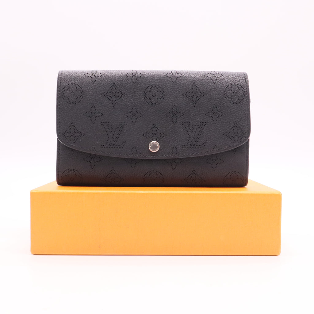 Louis Vuitton Iris Wallet NM Mahina Leather Twins