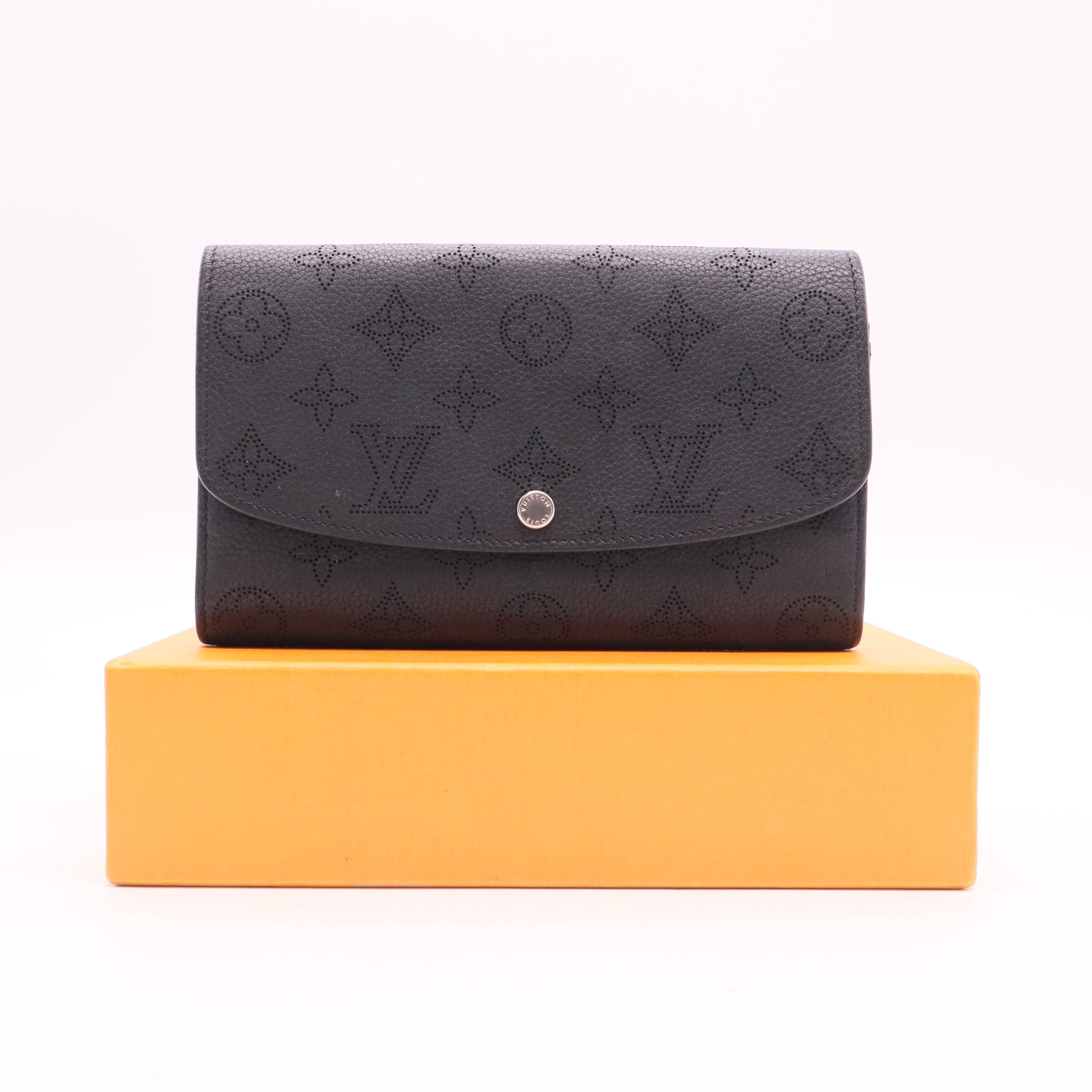 Louis Vuitton Iris Wallet NM Mahina Leather Twins