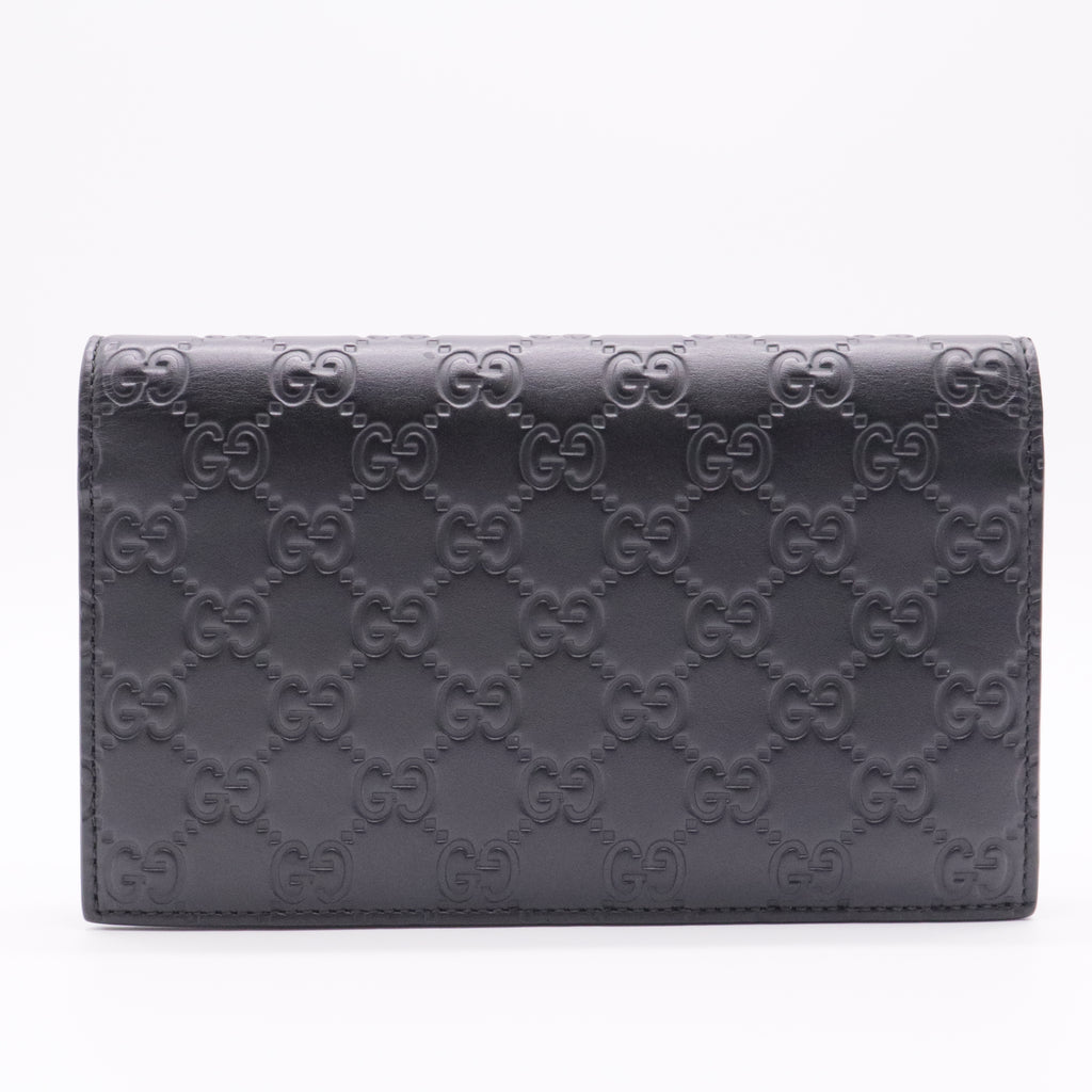 Icon Gucci Signature Chain Wallet Gisel