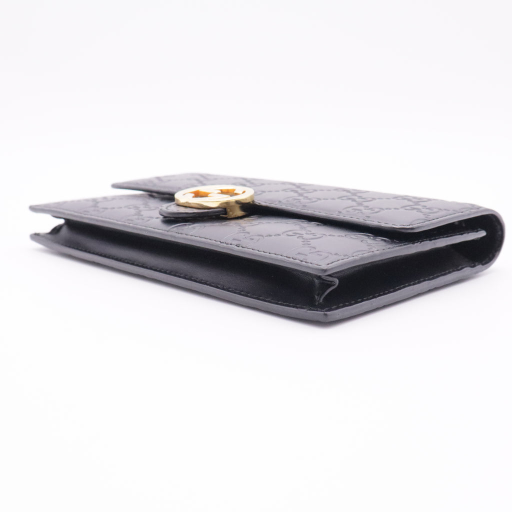 Icon Gucci Signature Chain Wallet Gisel